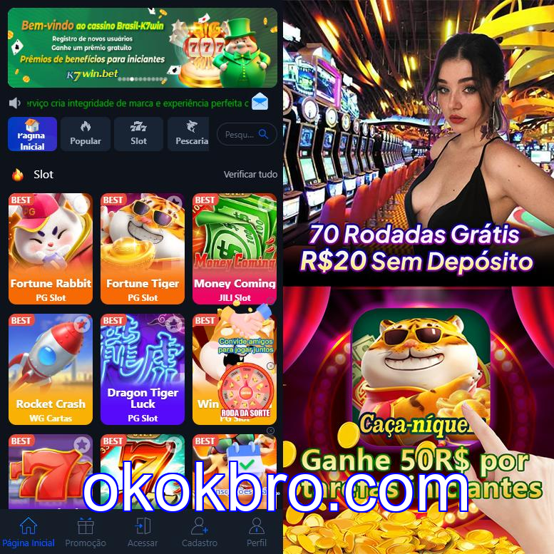 Cadastro no okokbro: Comece com um Bônus de Boas-vindas!